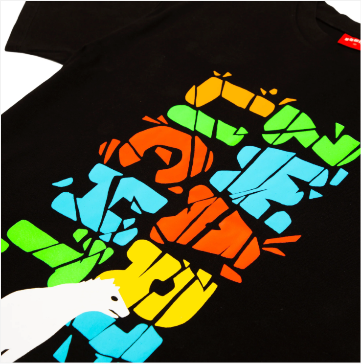 Zwart Licht x Sumibu "15 jaar Bliksemschicht" T-shirt